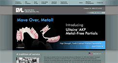 Desktop Screenshot of dentalartslab.com